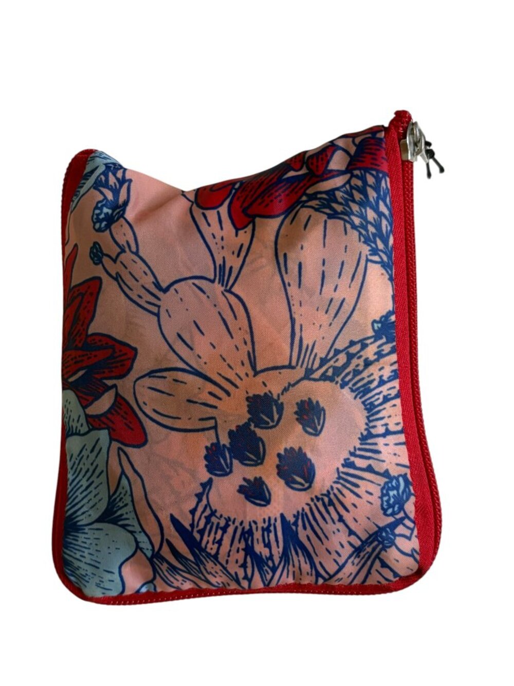 Starbucks Reusable Packable Cactus Tote Bag (Pink) - Picture 7 of 10